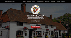 Desktop Screenshot of kingandqueeneastmalling.co.uk